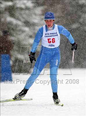 Thumbnail 2 in NYSPHSAA Girls 7.5K Nordic Skate Race @ Lake Placid photogallery.