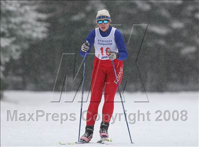 Thumbnail 2 in NYSPHSAA Girls 7.5K Nordic Skate Race @ Lake Placid photogallery.