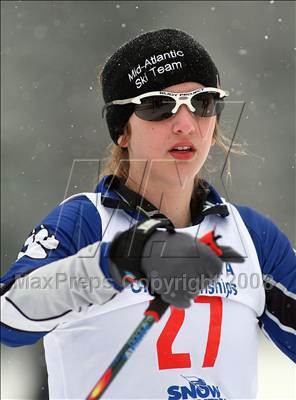 Thumbnail 2 in NYSPHSAA Girls 7.5K Nordic Skate Race @ Lake Placid photogallery.