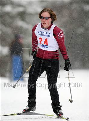 Thumbnail 2 in NYSPHSAA Girls 7.5K Nordic Skate Race @ Lake Placid photogallery.