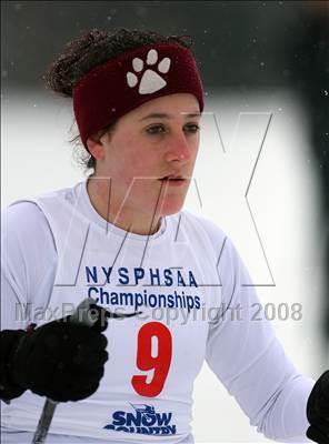 Thumbnail 2 in NYSPHSAA Girls 7.5K Nordic Skate Race @ Lake Placid photogallery.