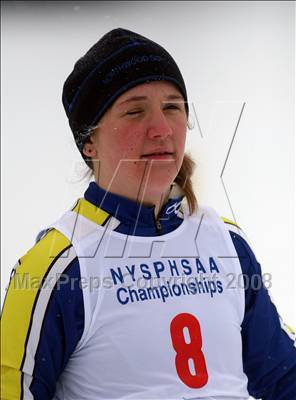 Thumbnail 1 in NYSPHSAA Girls 7.5K Nordic Skate Race @ Lake Placid photogallery.