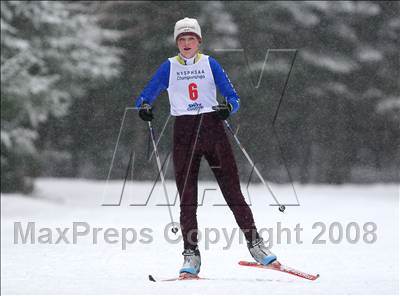 Thumbnail 2 in NYSPHSAA Girls 7.5K Nordic Skate Race @ Lake Placid photogallery.
