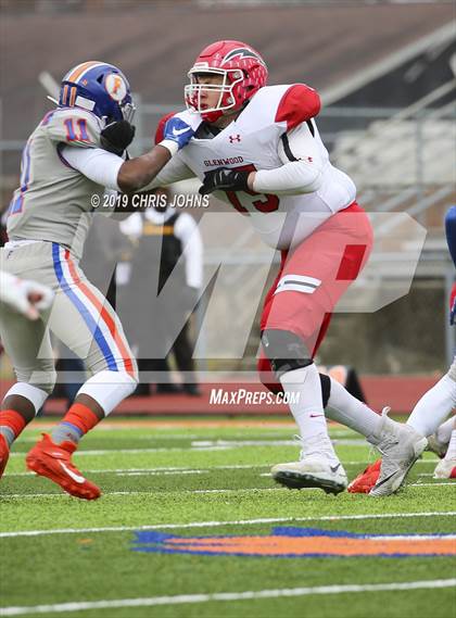 Thumbnail 3 in Glenwood @ East St. Louis (IHSA  6A Semifinal) photogallery.