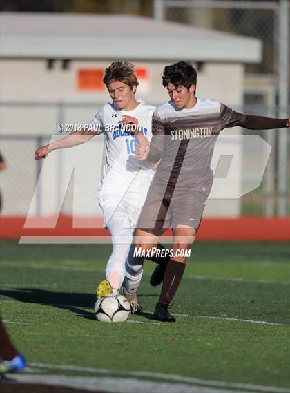 Thumbnail 2 in Stonington vs. Rockville (CIAC Class M 2nd Round) photogallery.