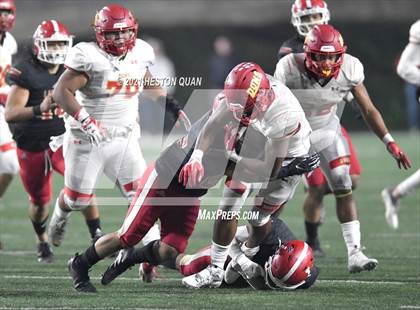 Thumbnail 1 in Cathedral Catholic vs. Orange Lutheran (CIF State Playoffs) photogallery.