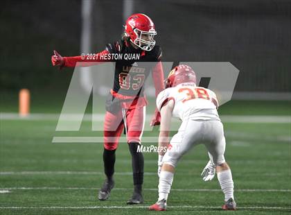 Thumbnail 3 in Cathedral Catholic vs. Orange Lutheran (CIF State Playoffs) photogallery.