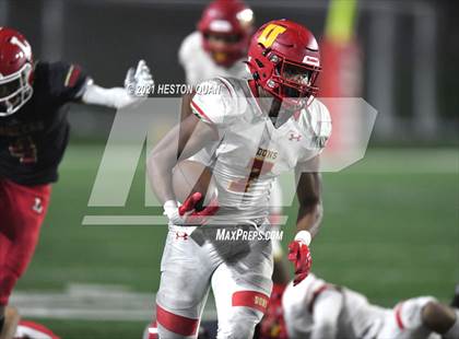 Thumbnail 3 in Cathedral Catholic vs. Orange Lutheran (CIF State Playoffs) photogallery.