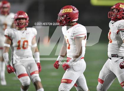 Thumbnail 3 in Cathedral Catholic vs. Orange Lutheran (CIF State Playoffs) photogallery.