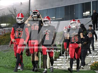 Thumbnail 3 in Cathedral Catholic vs. Orange Lutheran (CIF State Playoffs) photogallery.