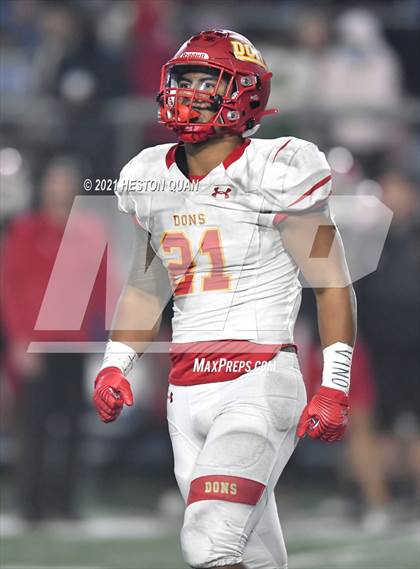 Thumbnail 3 in Cathedral Catholic vs. Orange Lutheran (CIF State Playoffs) photogallery.