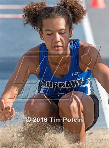 Thumbnail 3 in CIF Southern Section Girls Track and Field Division Finals photogallery.