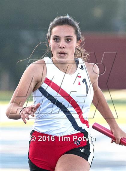 Thumbnail 2 in CIF Southern Section Girls Track and Field Division Finals photogallery.