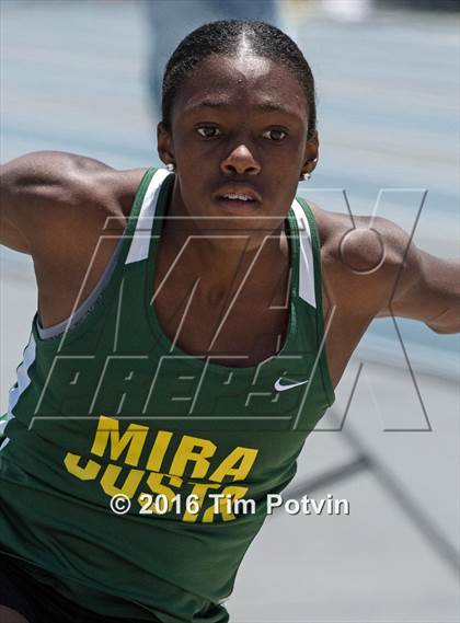 Thumbnail 3 in CIF Southern Section Girls Track and Field Division Finals photogallery.