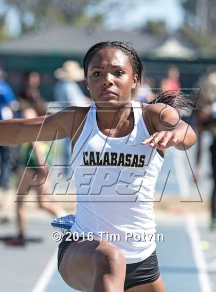 Thumbnail 2 in CIF Southern Section Girls Track and Field Division Finals photogallery.