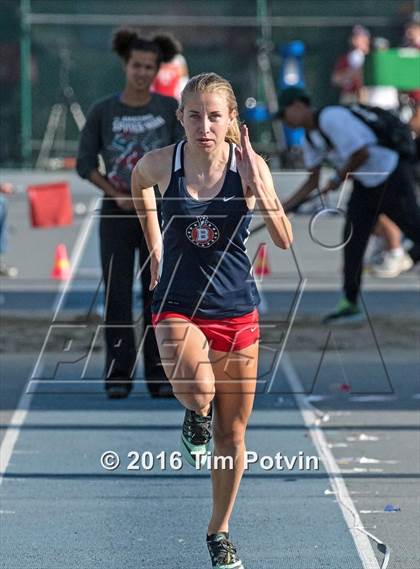 Thumbnail 2 in CIF Southern Section Girls Track and Field Division Finals photogallery.