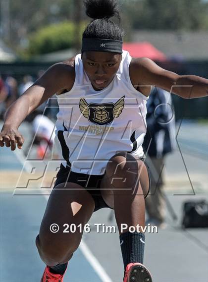 Thumbnail 1 in CIF Southern Section Girls Track and Field Division Finals photogallery.