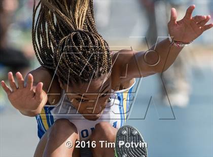 Thumbnail 3 in CIF Southern Section Girls Track and Field Division Finals photogallery.