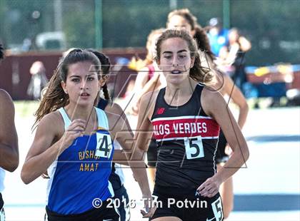 Thumbnail 2 in CIF Southern Section Girls Track and Field Division Finals photogallery.