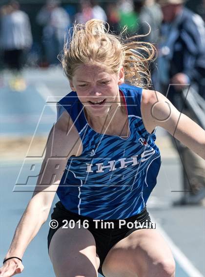 Thumbnail 2 in CIF Southern Section Girls Track and Field Division Finals photogallery.