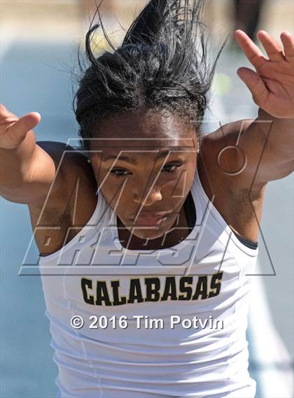 Thumbnail 1 in CIF Southern Section Girls Track and Field Division Finals photogallery.