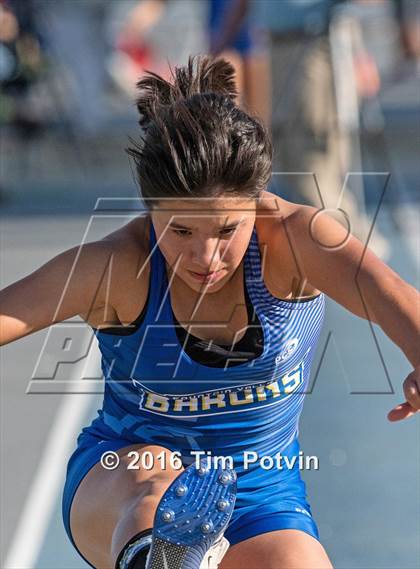 Thumbnail 3 in CIF Southern Section Girls Track and Field Division Finals photogallery.