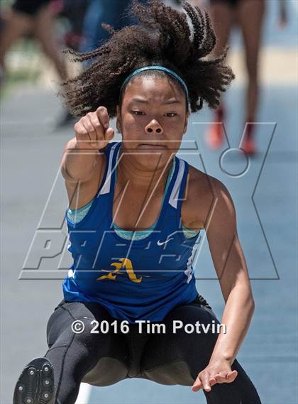 Thumbnail 1 in CIF Southern Section Girls Track and Field Division Finals photogallery.