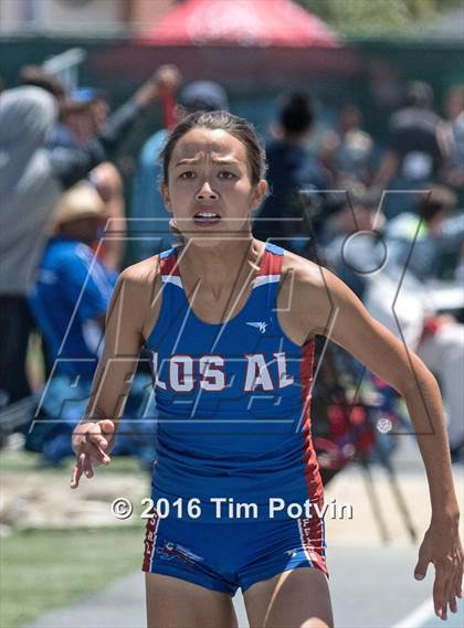 Thumbnail 2 in CIF Southern Section Girls Track and Field Division Finals photogallery.