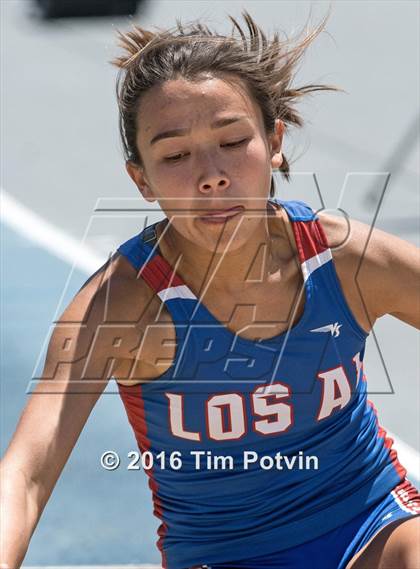 Thumbnail 2 in CIF Southern Section Girls Track and Field Division Finals photogallery.