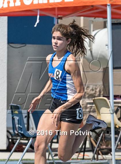 Thumbnail 2 in CIF Southern Section Girls Track and Field Division Finals photogallery.