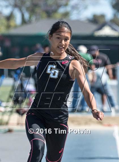 Thumbnail 1 in CIF Southern Section Girls Track and Field Division Finals photogallery.