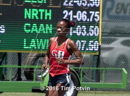 Thumbnail 2 in CIF Southern Section Girls Track and Field Division Finals photogallery.