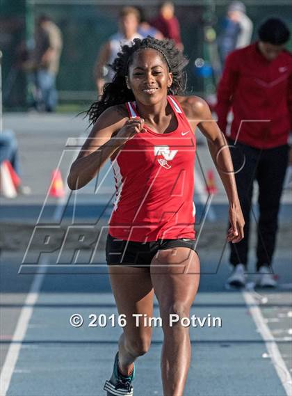 Thumbnail 3 in CIF Southern Section Girls Track and Field Division Finals photogallery.