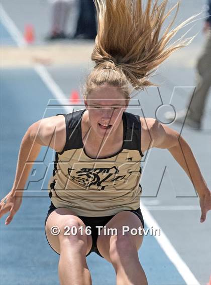 Thumbnail 1 in CIF Southern Section Girls Track and Field Division Finals photogallery.