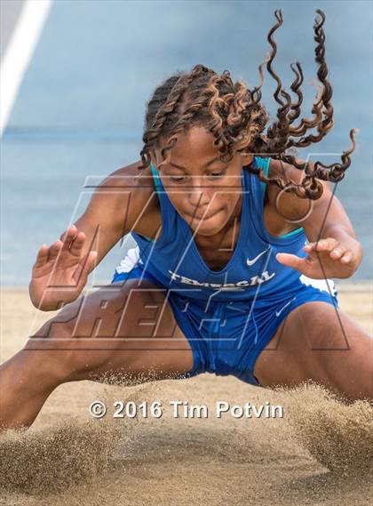 Thumbnail 1 in CIF Southern Section Girls Track and Field Division Finals photogallery.