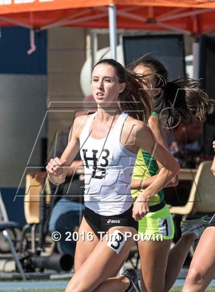 Thumbnail 2 in CIF Southern Section Girls Track and Field Division Finals photogallery.