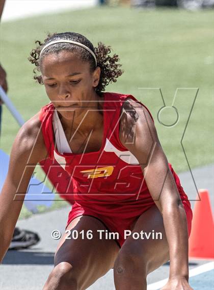 Thumbnail 1 in CIF Southern Section Girls Track and Field Division Finals photogallery.