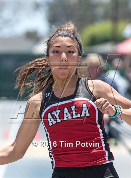 Thumbnail 2 in CIF Southern Section Girls Track and Field Division Finals photogallery.