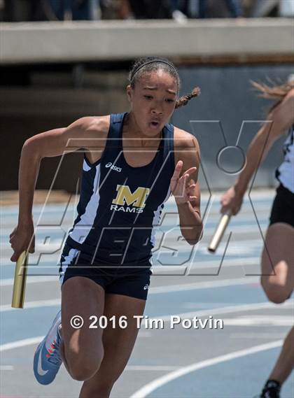 Thumbnail 2 in CIF Southern Section Girls Track and Field Division Finals photogallery.
