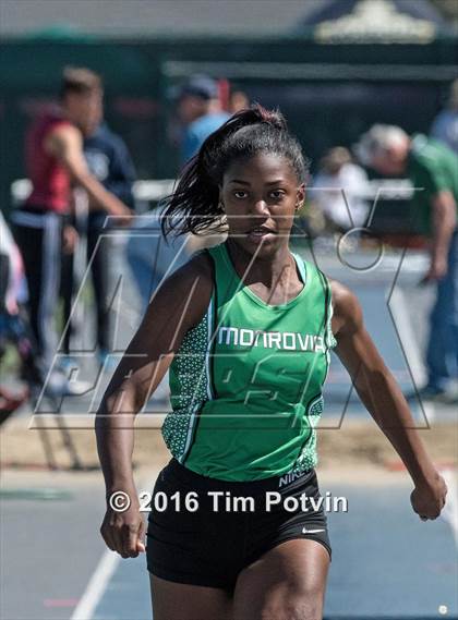 Thumbnail 3 in CIF Southern Section Girls Track and Field Division Finals photogallery.