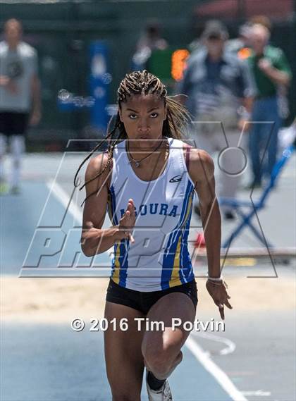 Thumbnail 1 in CIF Southern Section Girls Track and Field Division Finals photogallery.