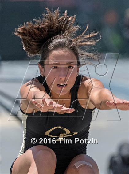 Thumbnail 3 in CIF Southern Section Girls Track and Field Division Finals photogallery.