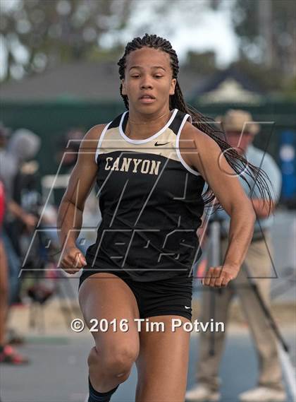 Thumbnail 3 in CIF Southern Section Girls Track and Field Division Finals photogallery.