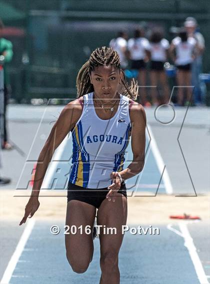 Thumbnail 2 in CIF Southern Section Girls Track and Field Division Finals photogallery.