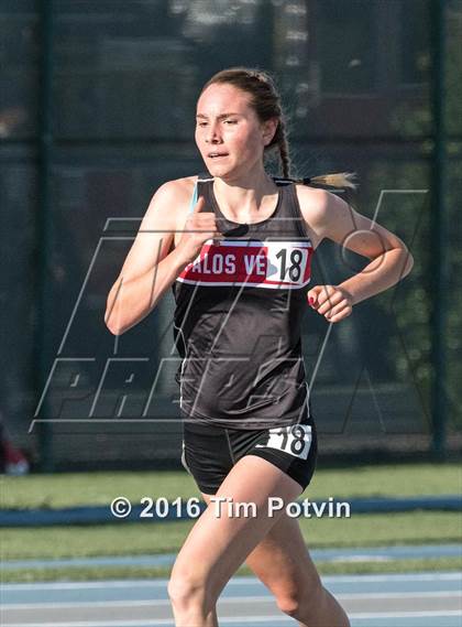 Thumbnail 3 in CIF Southern Section Girls Track and Field Division Finals photogallery.