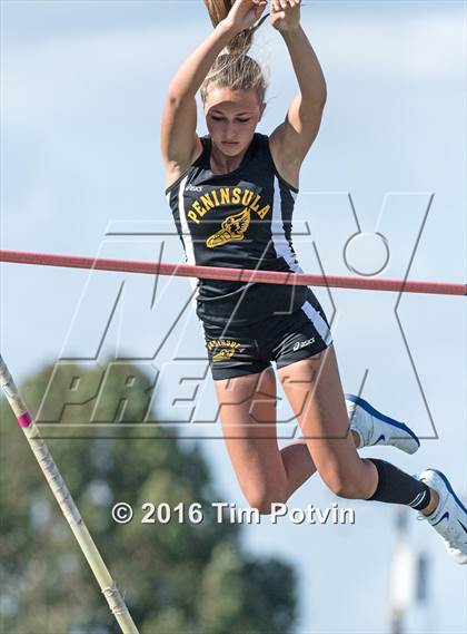 Thumbnail 2 in CIF Southern Section Girls Track and Field Division Finals photogallery.