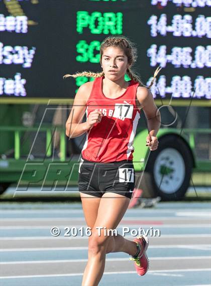 Thumbnail 3 in CIF Southern Section Girls Track and Field Division Finals photogallery.