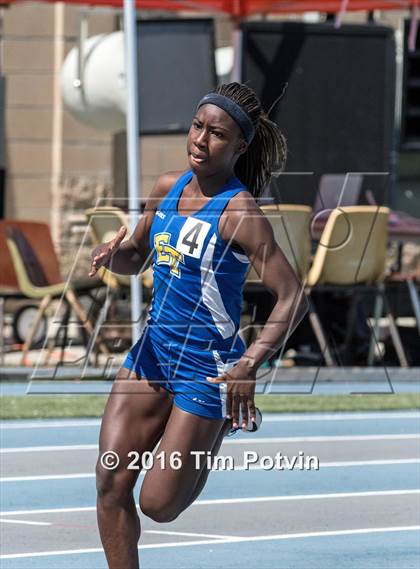 Thumbnail 3 in CIF Southern Section Girls Track and Field Division Finals photogallery.