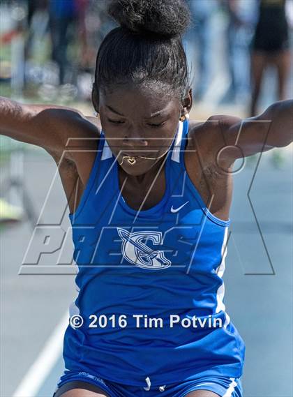 Thumbnail 3 in CIF Southern Section Girls Track and Field Division Finals photogallery.