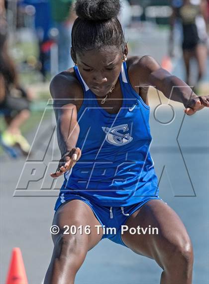 Thumbnail 2 in CIF Southern Section Girls Track and Field Division Finals photogallery.